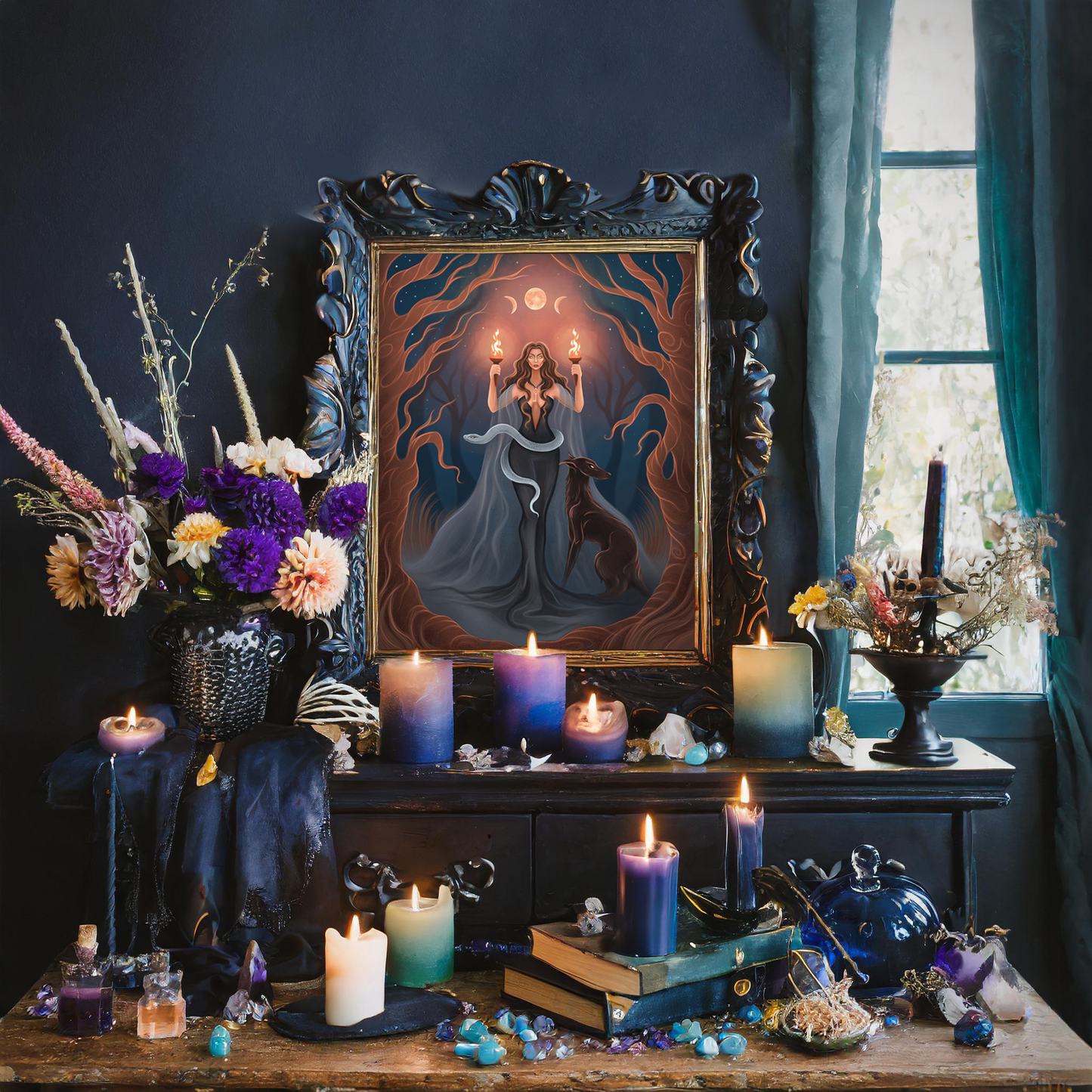 Goddess Hekate 'Embody Your Magick' Digital Print